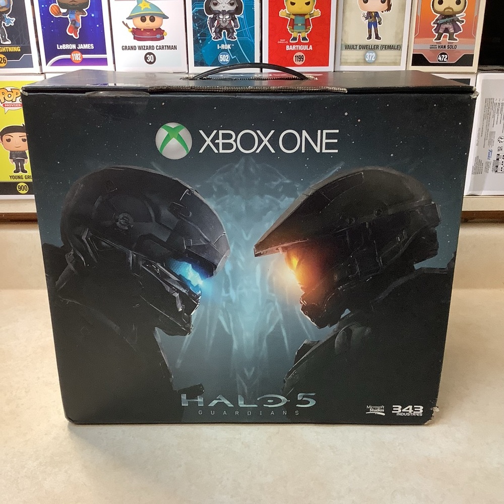 Microsoft XBOX ONE HALO 5 Guardians 1 TB Empty Box - No Inserts - No Console - Picture 2 of 4